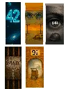 Cryptic Bookmarks for book lovers, Perfect gift.