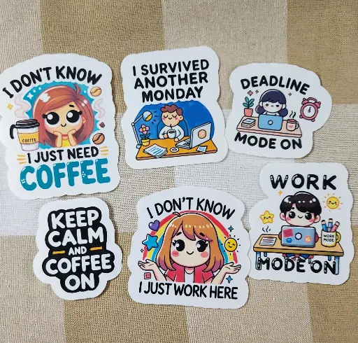 High quality laptop stickers