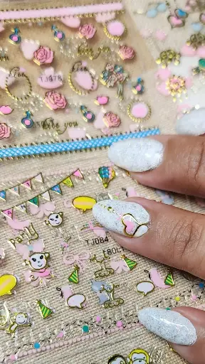 Nail art stickers(summer look)